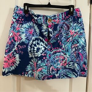 Lilly Pulitzer Skort - Has been altered to take in waist. See measurements.